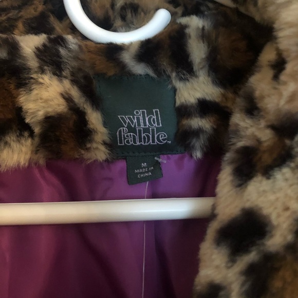 Fake fur crop jacket - Picture 2 of 5